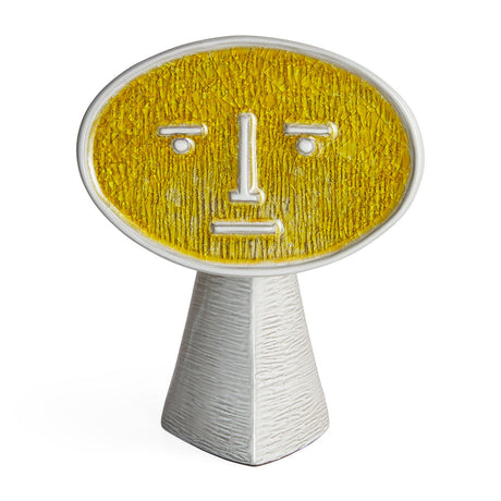   Yellow Glass Face  Vase | Oroa.com