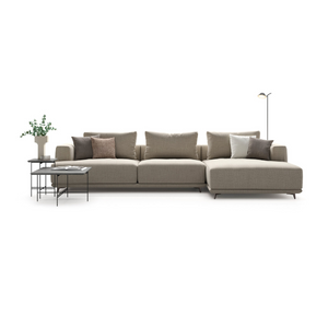   Metal Feet Upholstered Sofa | Oroa.com