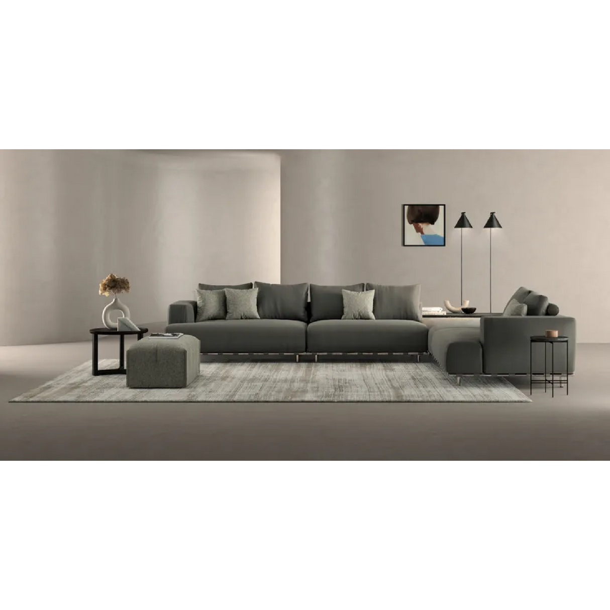   Metal Frame Sofa | Oroa.com