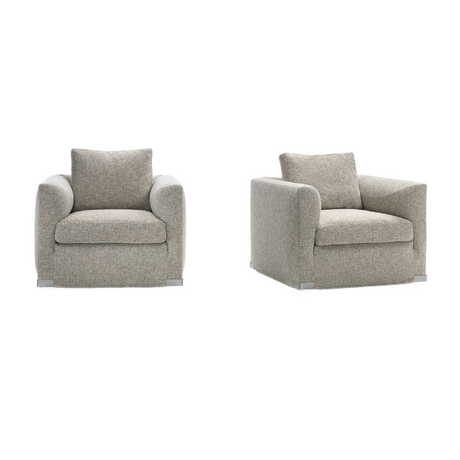   Square Back Lounge Chair | Oroa.com