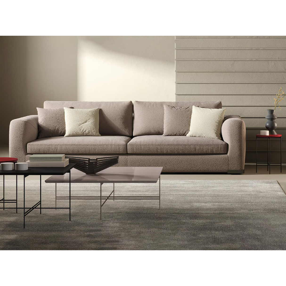   Modern Minimalist Upholstered Sofa | Oroa.com