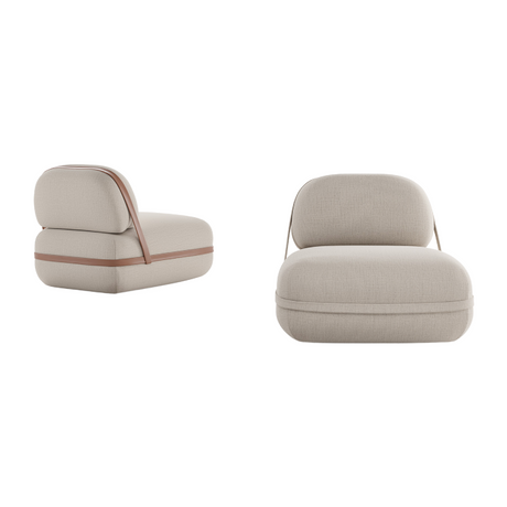   Modern Strapped Chair | Oroa.com