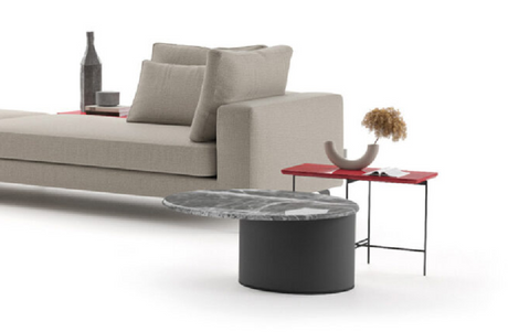   Angled Metal Leg Sofa | Oroa.com