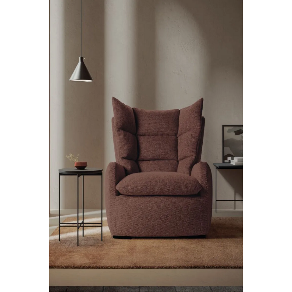   Upholstered Lounge Chair | Oroa.com