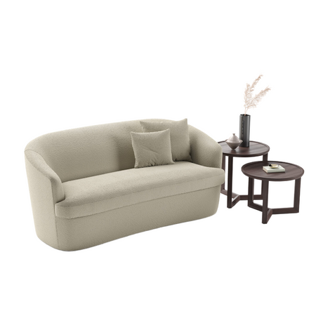   Curved Back Upholstered Sofa | Oroa.com