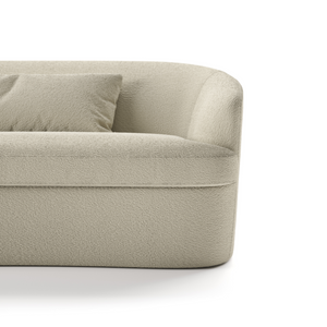   Curved Back Upholstered Sofa | Oroa.com