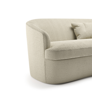   Curved Back Upholstered Sofa | Oroa.com