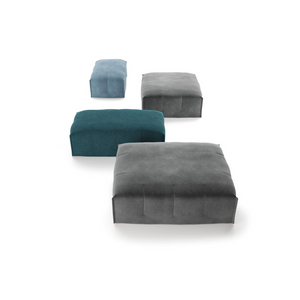   Upholstered Contemporary Ottoman | Oroa.com