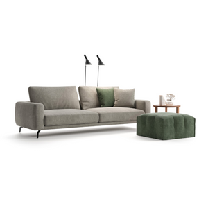   Wood Structure Upholstered Sofa | Oroa.com