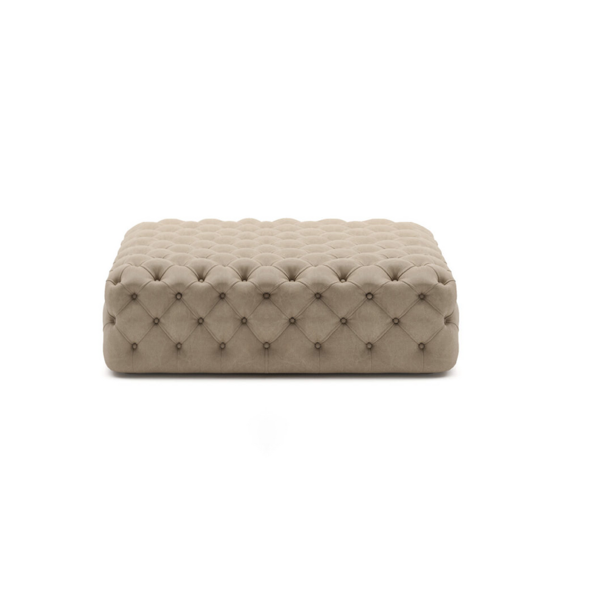   Square Tufted Ottoman | Oroa.com