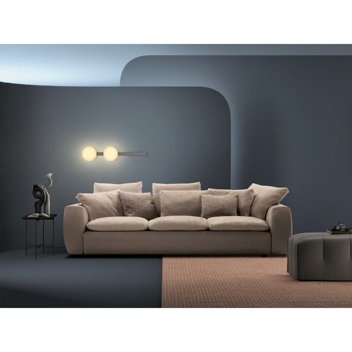   Cushioned Sofa | Oroa.com