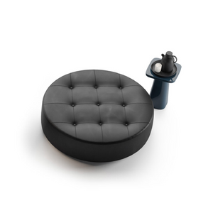   Tufted Round Ottoman | Oroa.com
