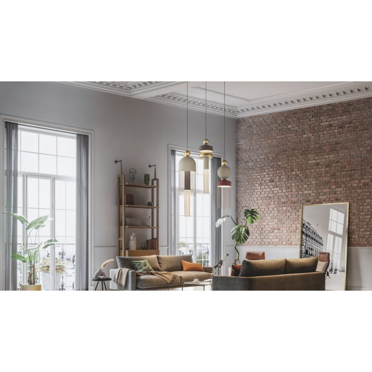   3-Light Glass Chandelier S | Oroa.com