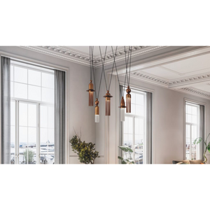   Geometrical Hanging Lamp Set (5) | Oroa.com