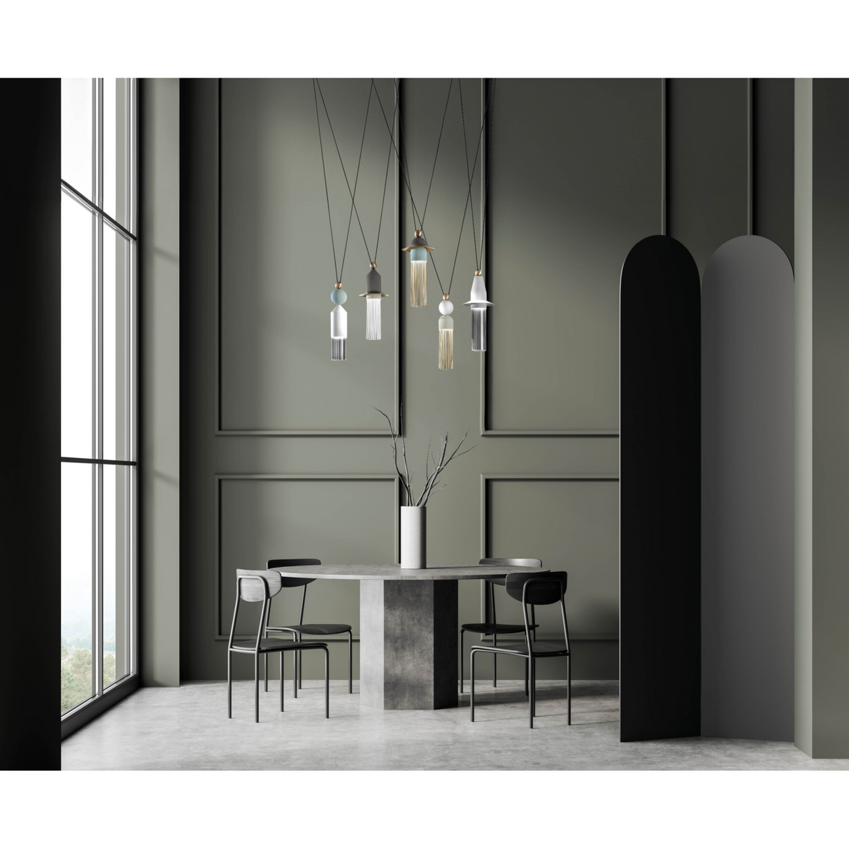   Glass Diffuser Pendant Lamp | Oroa.com