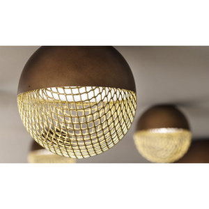   Metal Mesh Sphere Ceiling Lamp | Oroa.com