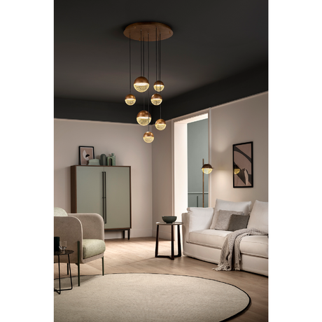   Metal Mesh Sphere Hanging Lamp | Oroa.com