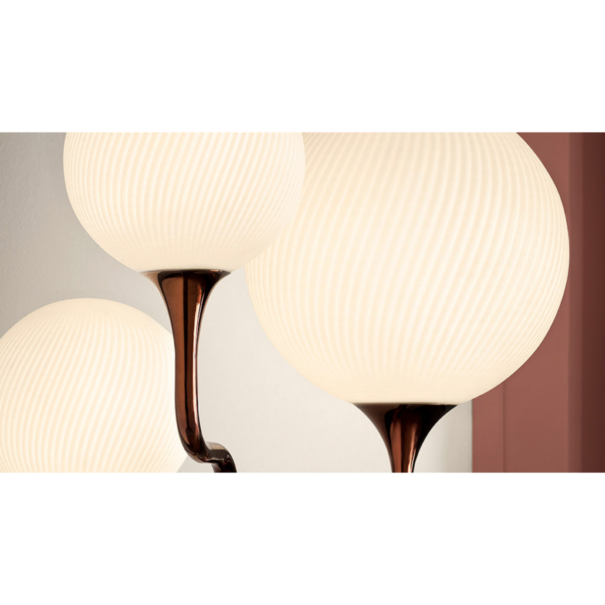   3-Glass Spheres Floor Lamp | Oroa.com