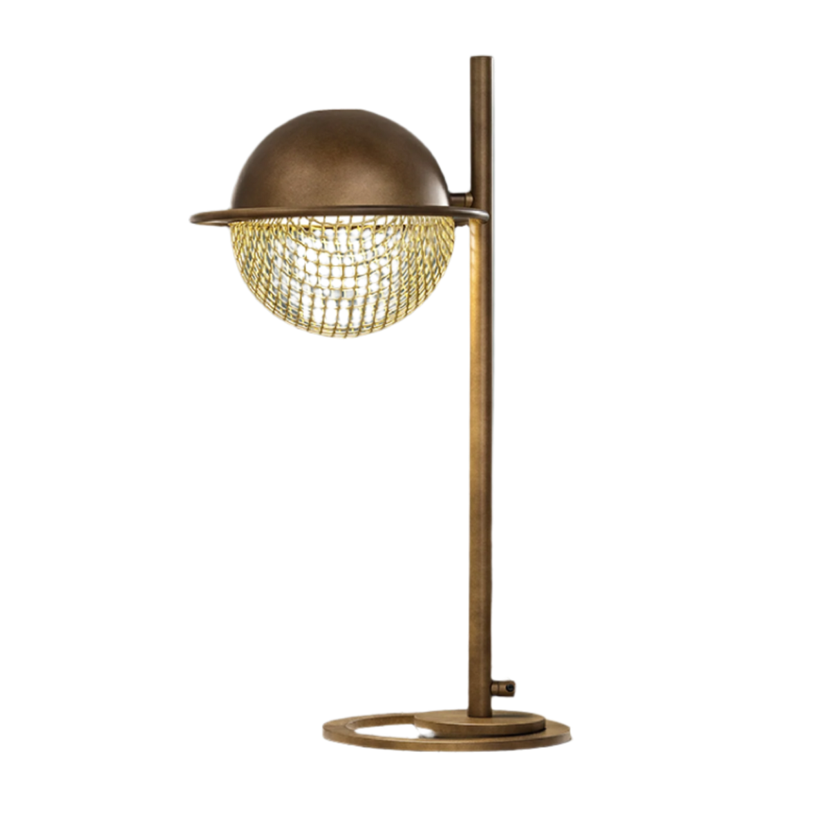   Metal Mesh Sphere Table Lamp | Oroa.com