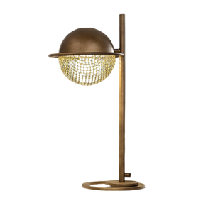   Metal Mesh Sphere Table Lamp | Oroa.com