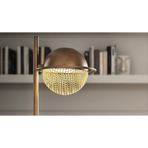   Metal Mesh Sphere Table Lamp | Oroa.com