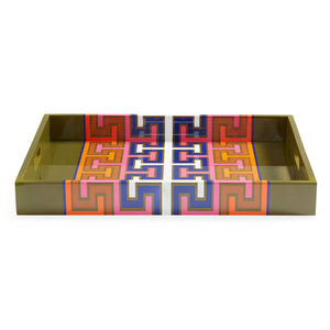   Patterned Lacquer Tray | Oroa.com
