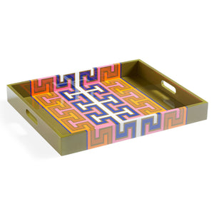   Patterned Lacquer Tray | Oroa.com