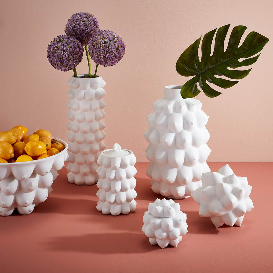   Sculpted Porcelain Orb Box | Oroa.com