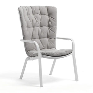   Square Perforated Reclining Outdoor Armchair | Oroa.com