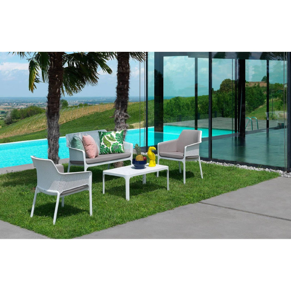   Outdoor Perforated Cushioned Armchair | Oroa.com