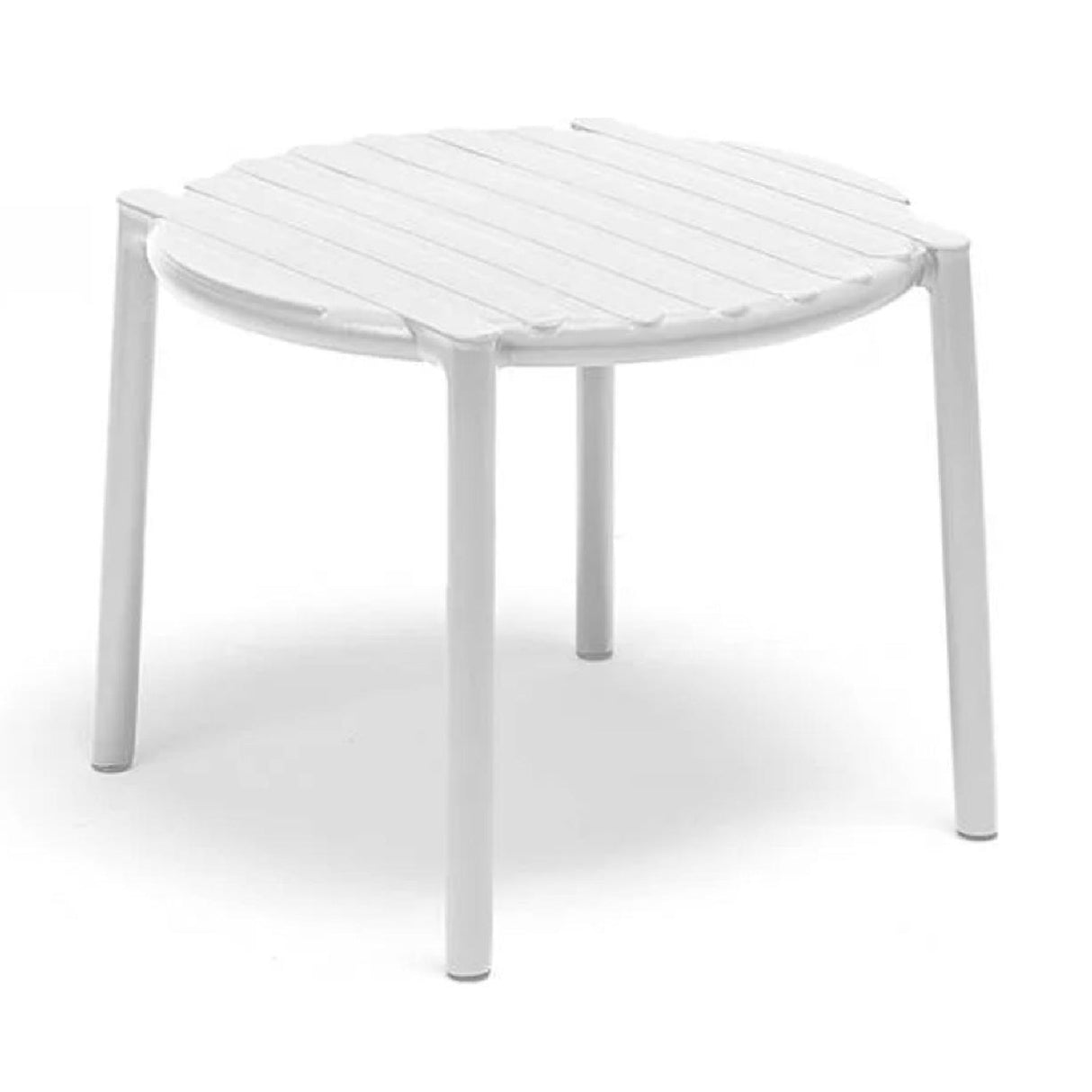   Slatted Round Outdoor Coffee Table | Oroa.com