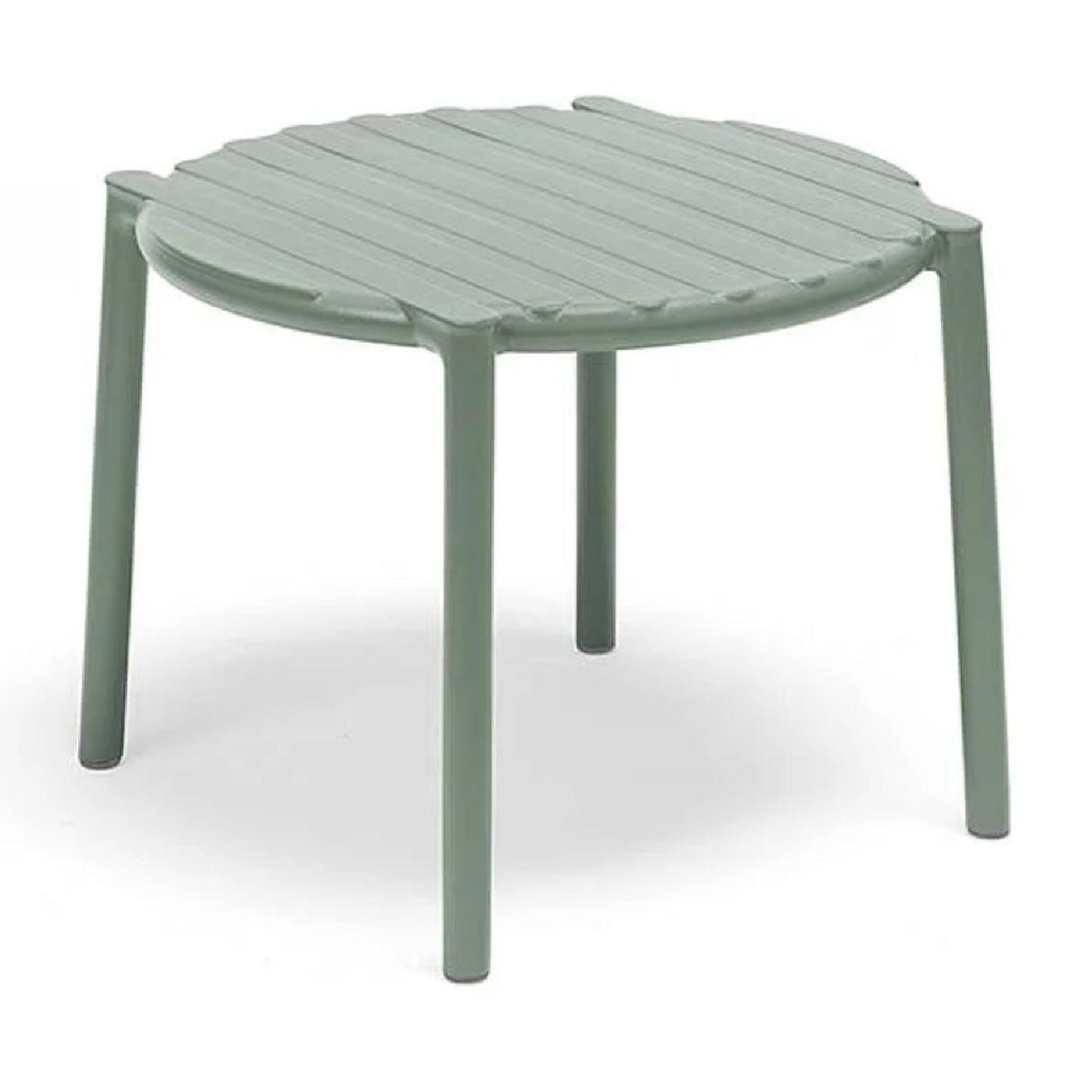   Slatted Round Outdoor Coffee Table | Oroa.com