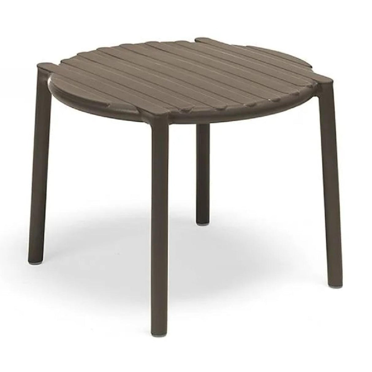   Slatted Round Outdoor Coffee Table | Oroa.com