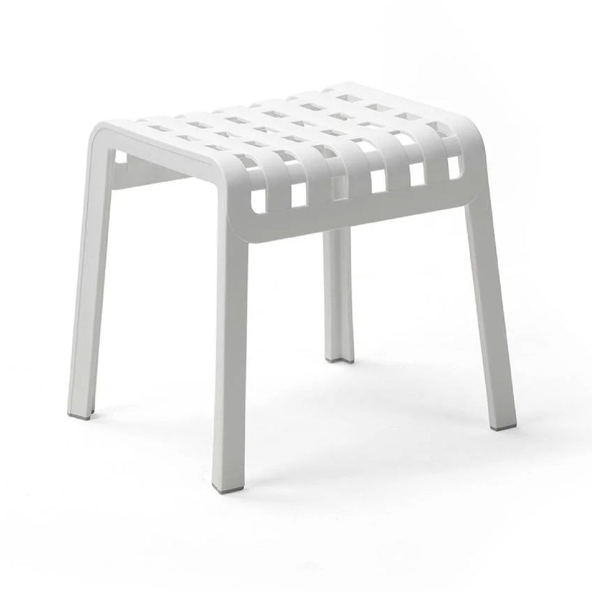   Square Perforated Outdoor Footstool | Oroa.com