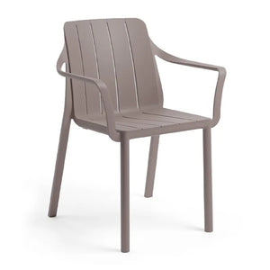   Slatted Outdoor Monobloc Armchair | Oroa.com