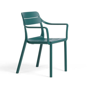   Fiberglass Outdoor Monobloc Dining Armchair | Oroa.com