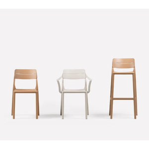   Fiberglass Outdoor Monobloc Dining Chair | Oroa.com