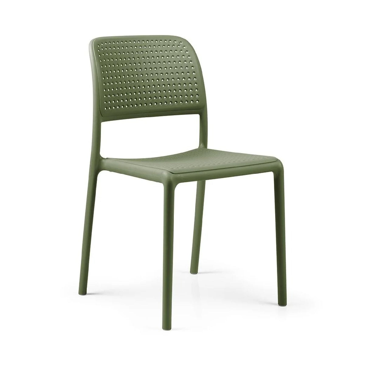   Perforated Fiberglass Outdoor Dining Chair | Oroa.com