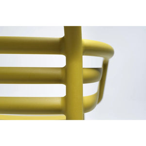   Slatted Outdoor Monobloc Dining Armchair | Oroa.com