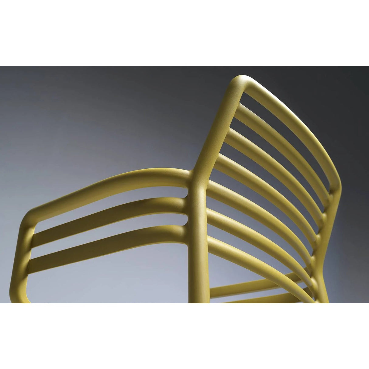   Slatted Outdoor Monobloc Dining Armchair | Oroa.com