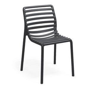   Slatted Outdoor Monobloc Dining Chair | Oroa.com