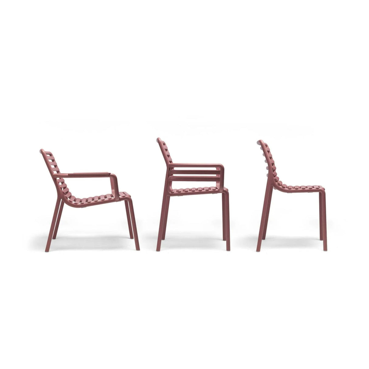  Slatted Outdoor Monobloc Dining Chair | Oroa.com
