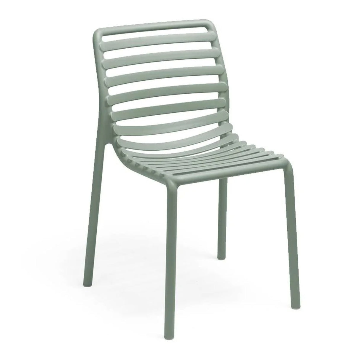   Slatted Outdoor Monobloc Dining Chair | Oroa.com