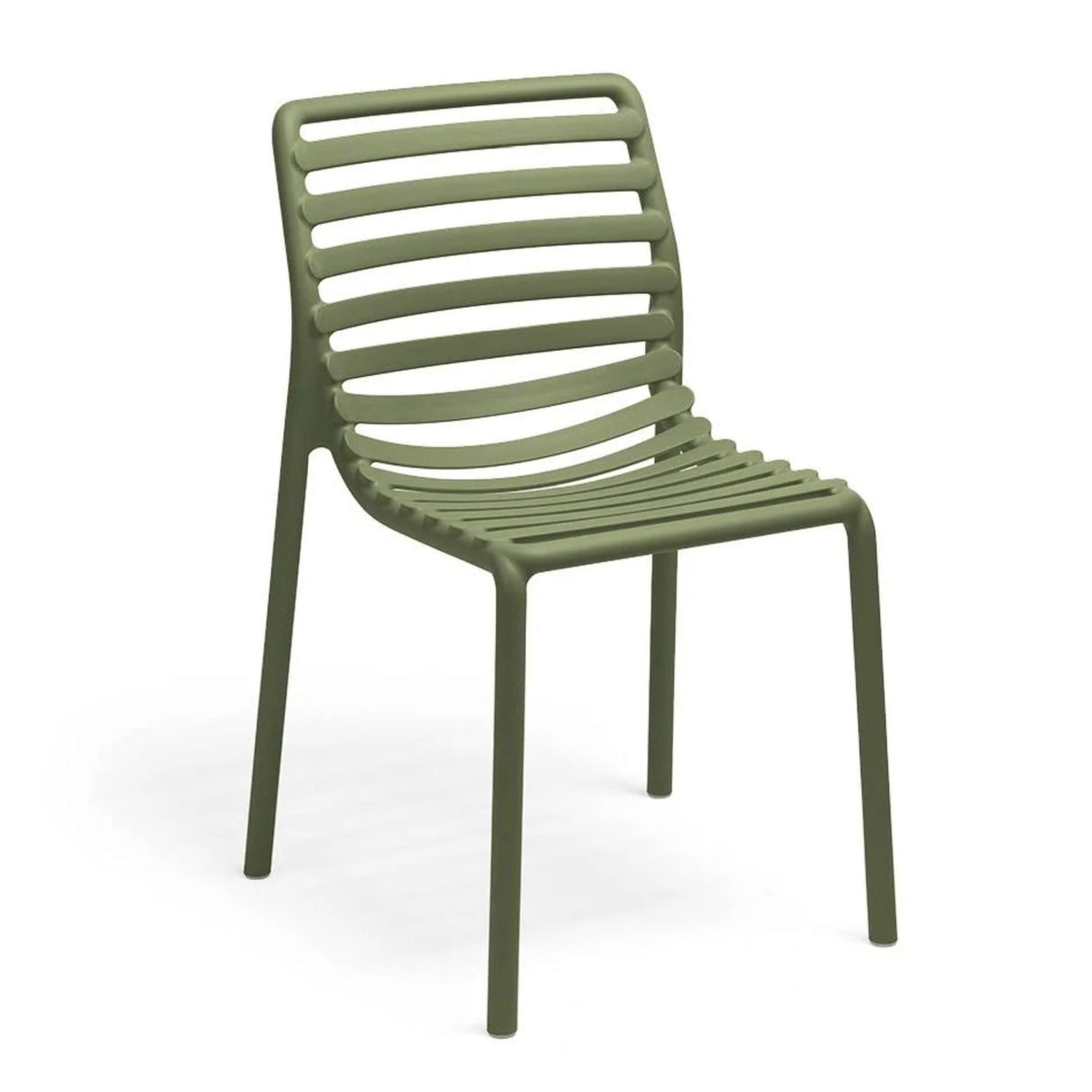   Slatted Outdoor Monobloc Dining Chair | Oroa.com