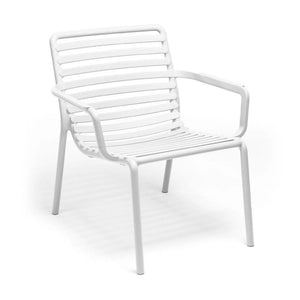   Slatted Stackable Outdoor Lounge Chair | Oroa.com