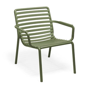   Slatted Stackable Outdoor Lounge Chair | Oroa.com