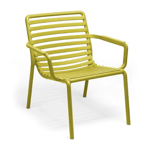   Slatted Stackable Outdoor Lounge Chair | Oroa.com