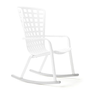   Square Perforated Reclining Outdoor Armchair | Oroa.com