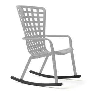   Square Perforated Reclining Outdoor Armchair | Oroa.com