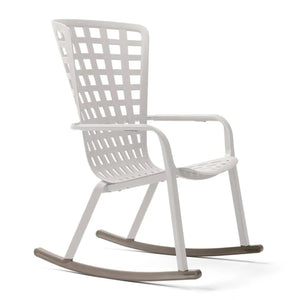   Square Perforated Reclining Outdoor Armchair | Oroa.com